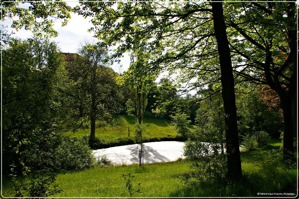 Ludwigsau - Teich am Schloss Ludwigseck by mkks34123