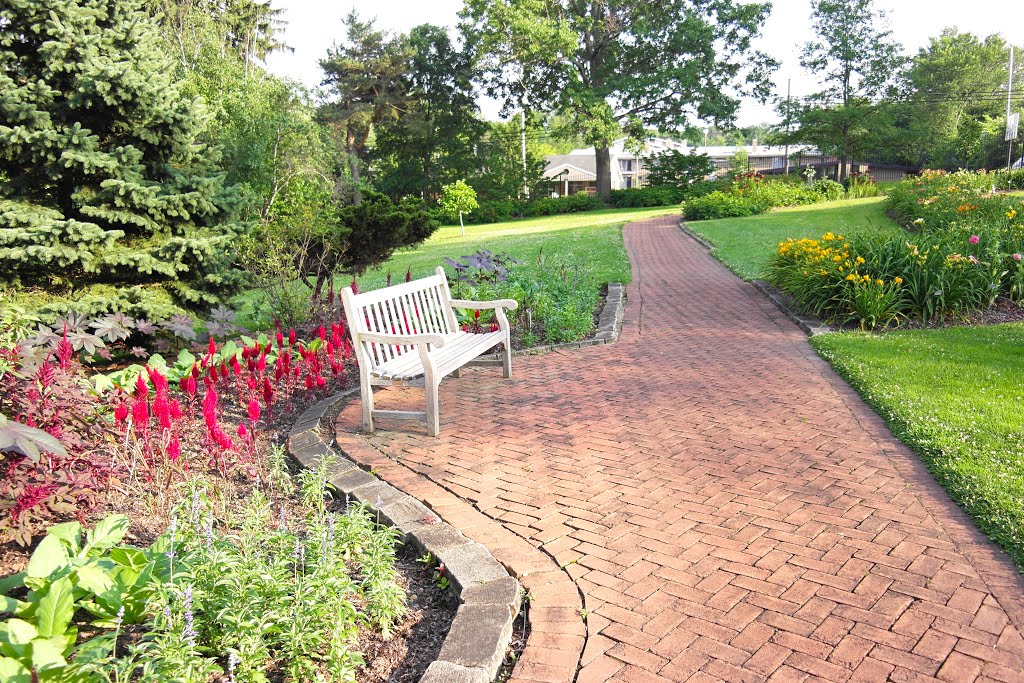 Kingswood Mansion Walkway by Benjamin Sullivan