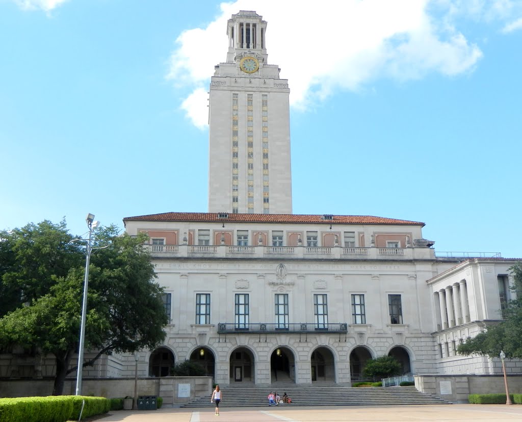 Main Building aka The Tower, University of Texas, Austin TX by Midnight Rider