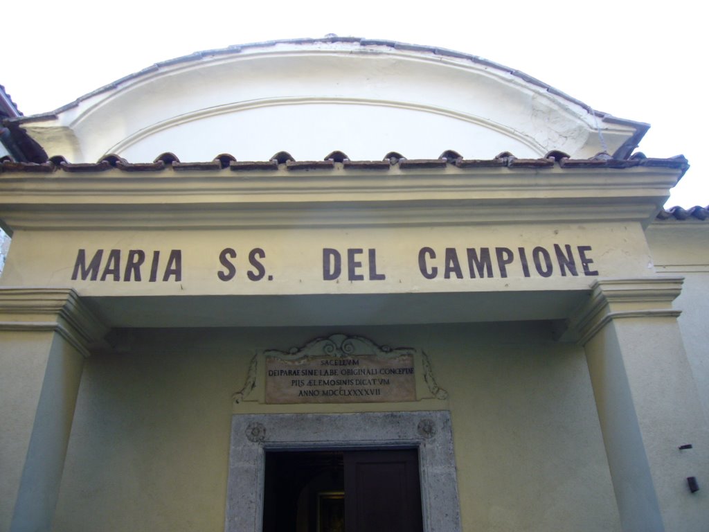 S. Maria SS Del Campione by aussiesheps