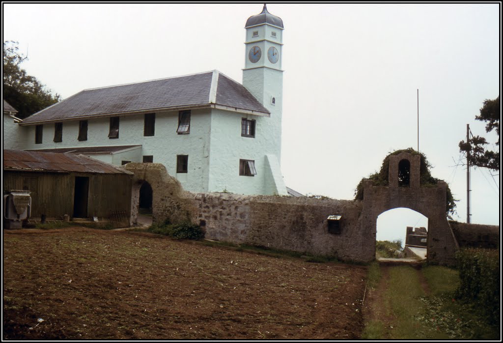 Red Lion Farm, Green Mountain, Ascension Island, 1985 by Peter Neaum