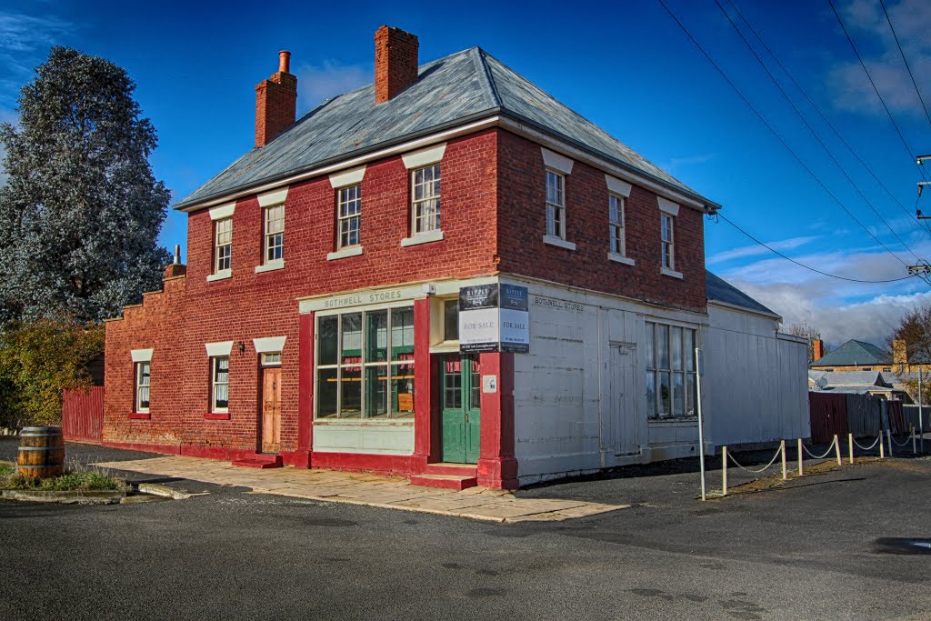 Bothwell Stores, Alexander Street, Bothwell, Tasmania c. 1840 by Stuart Smith