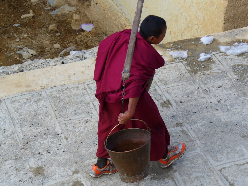 Monk of Songzanlin Monastery by math2003