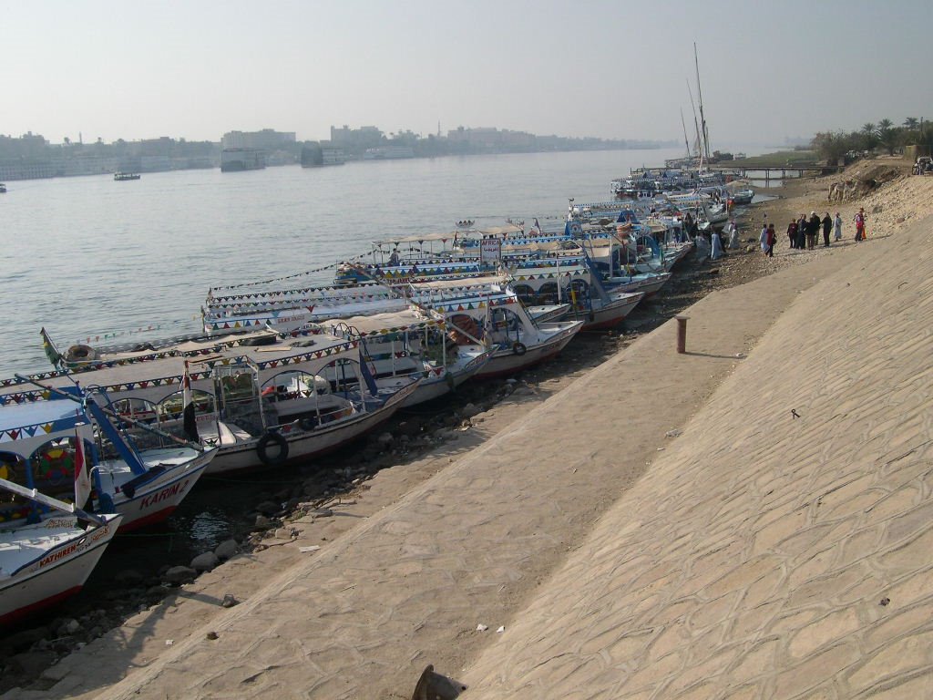 Boats on Nile by Ethem Ozgecen