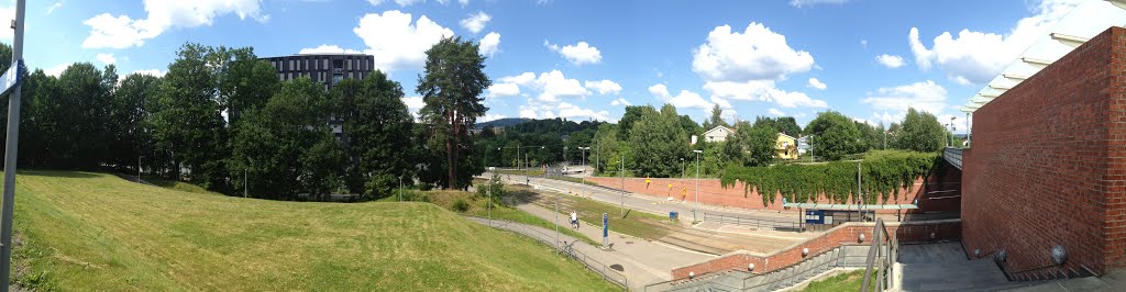 View to the University by saebelknecht