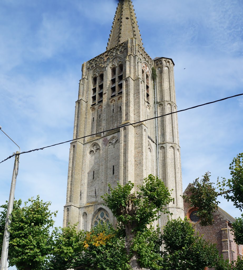 Houttekerque Eglise St Antoine by Pierre-André Leclercq