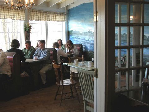 Waterfall Cafe at Mill Falls by michbrown