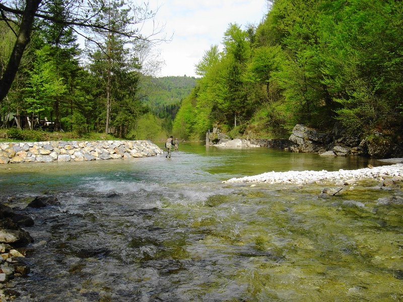 Reka Idrijca - the river Idrijca - der Fluss Idrijca by Idrija Turizem