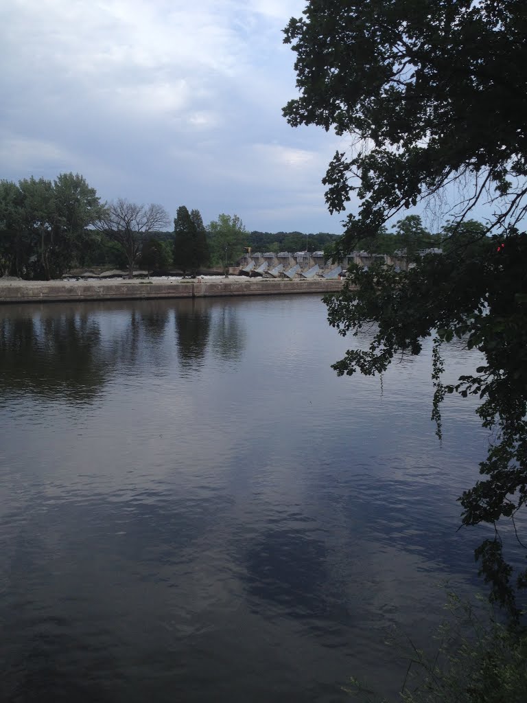 Illinois River, View From South Bank by sepratt