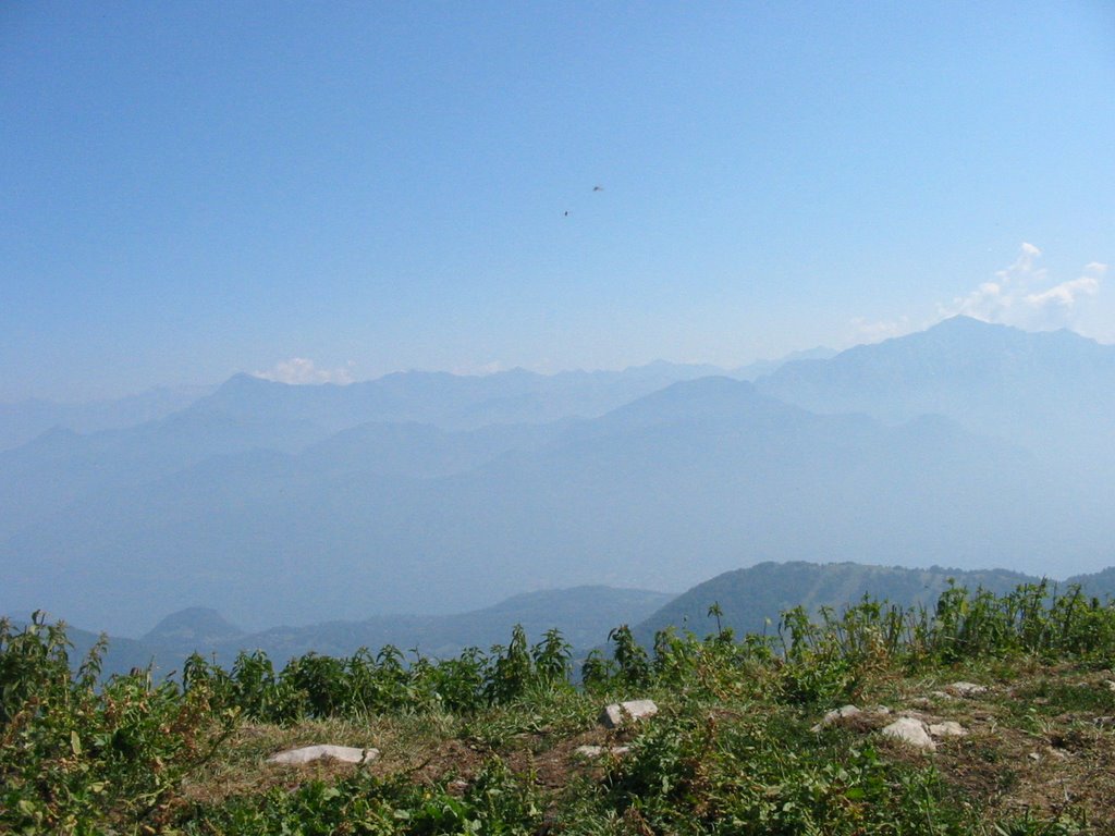 Alpi Svizzere dal Mt. San Primo by elwesingollo