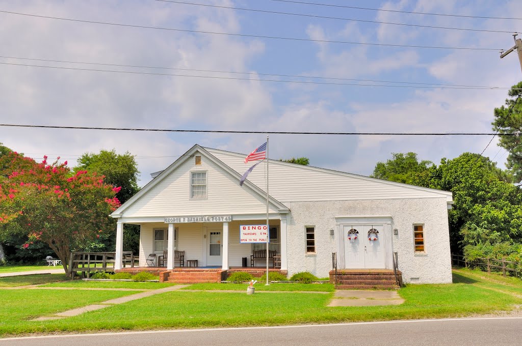 VIRGINIA: ISLE OF WIGHT COUNTY: SMITHFIELD: American Legion, George F. Dashiell Post #49, 818 S. Church Street by Douglas W. Reynolds, Jr.