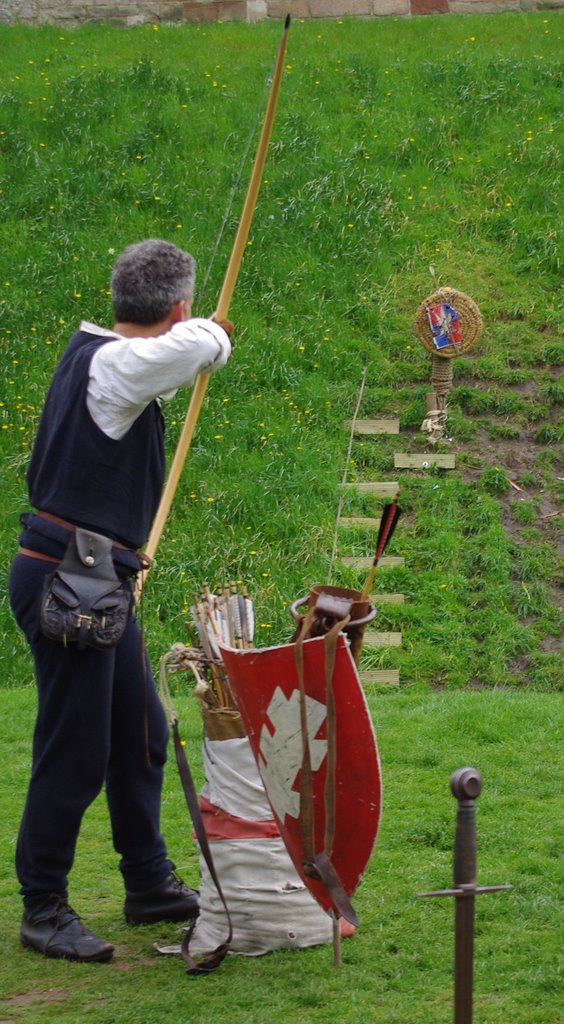 Warwick Castle England by Grolwer