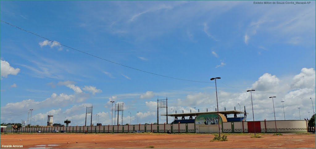 Estádio Milton de Souza Corrêa_o zerão_sw_Macapá-Amapá-AP by Heraldo Amoras