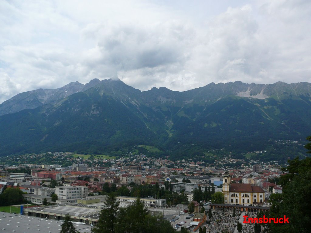 Innsbruck z Bergiselu by JackRabitt