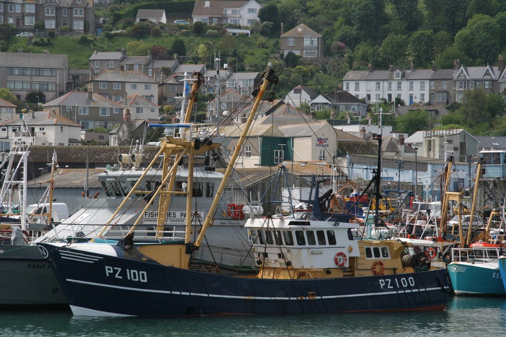 Newlyn Harbour by Ian Joseph