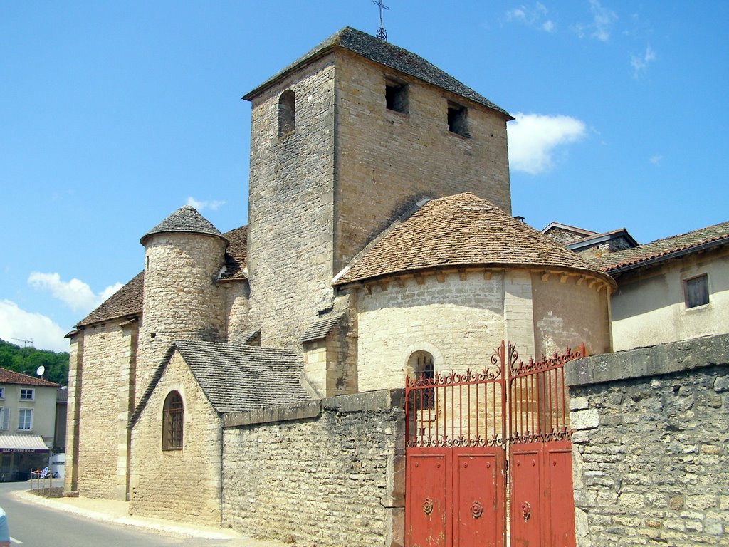 Romanesque chapel at Bissy by brianlimrick