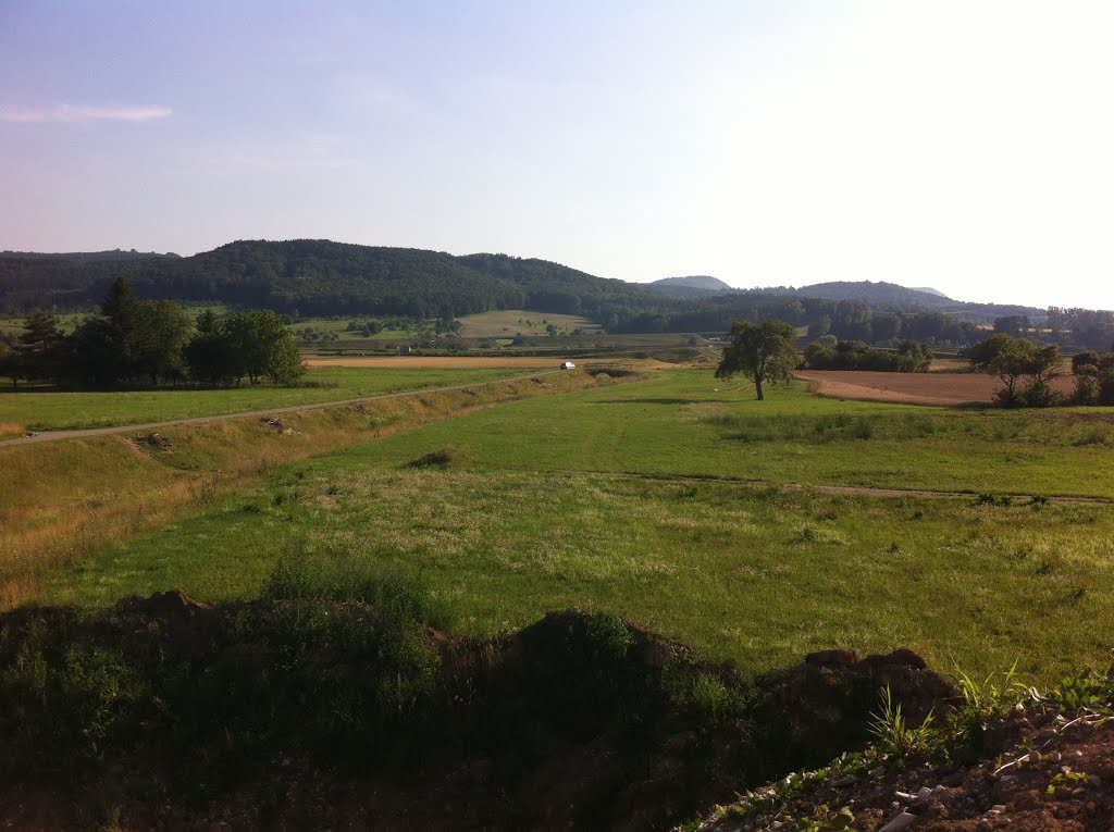 Aussicht von der Baustelle Filstalbrücke by klaus.eltrop