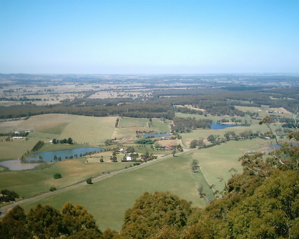 View East from Mt Buninyong by Lemlimenbitters