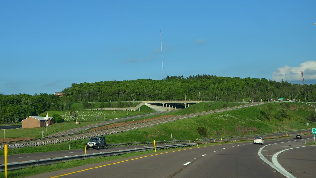 Scenery Along Interstate 68 in Maryland, Eastbound by Seven Stars