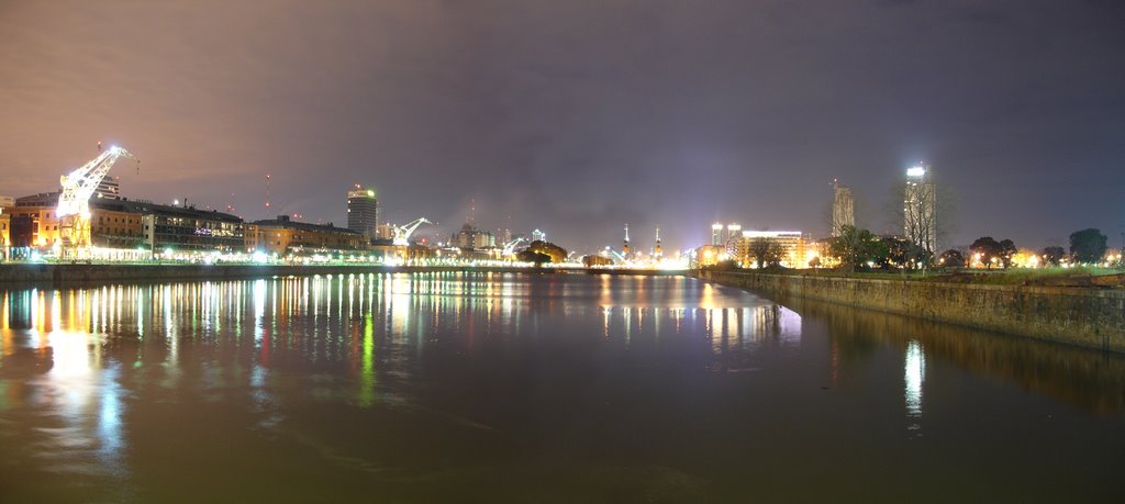 Panorámica de Puerto Madero by José Fernando Martínez Contreras