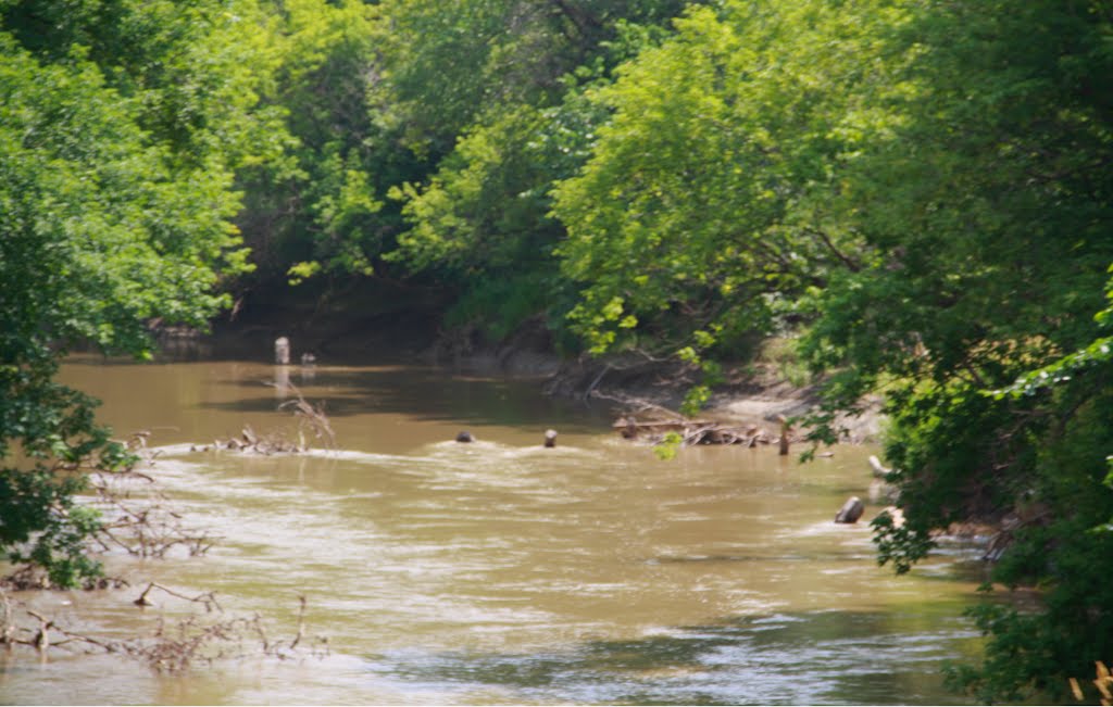 The muddy Maple River by jade5966