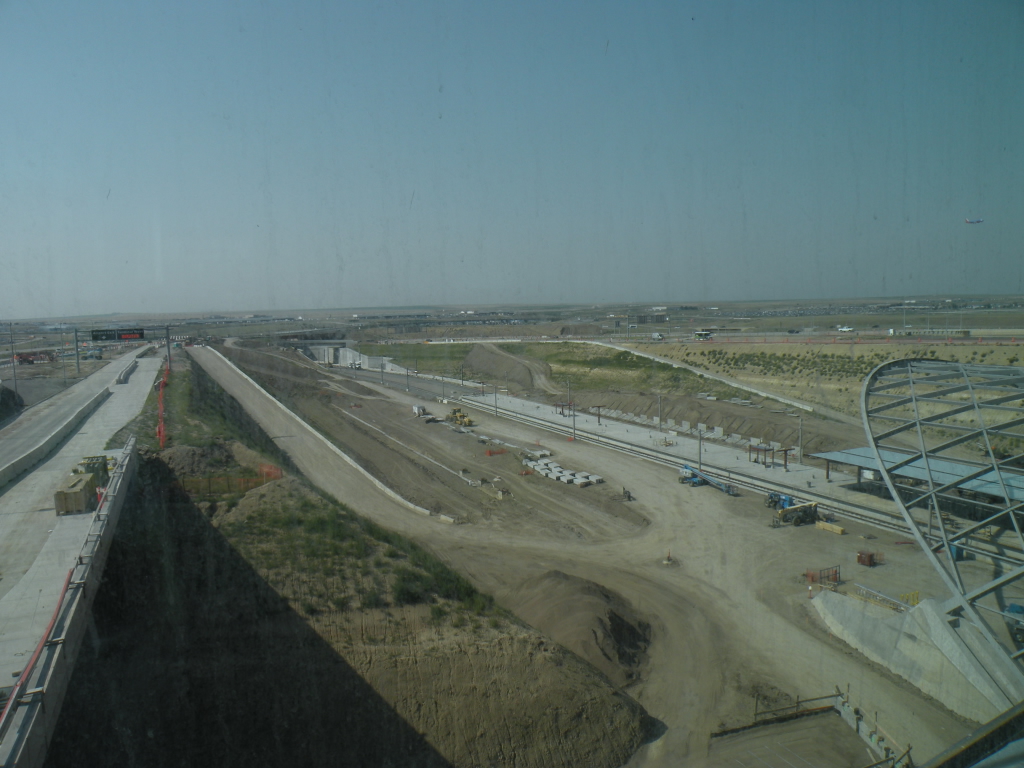 View from Corner Suite at Westin Will Look Over Train Station by ryandenver