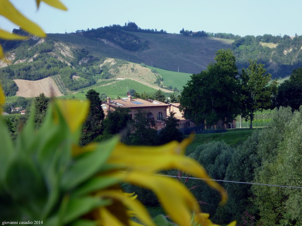 Casolare e panorama----Riolo Terme (RA) by Giovanni Casadio