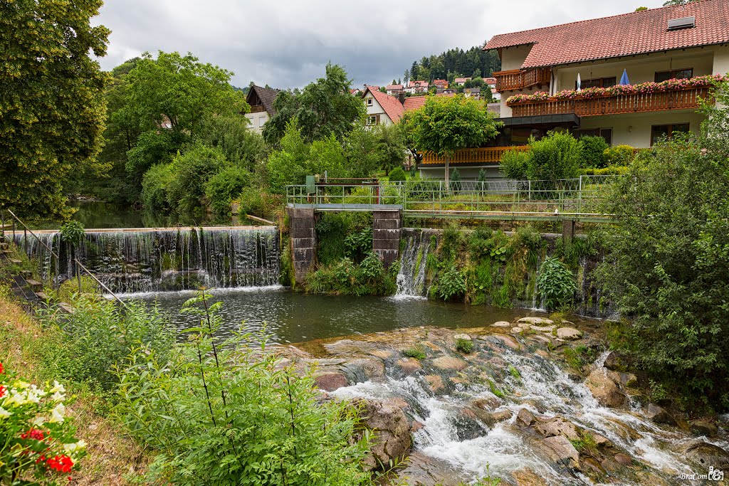 Waterfall Ottenhöfen - Black Forest by © BraCom (Bram)