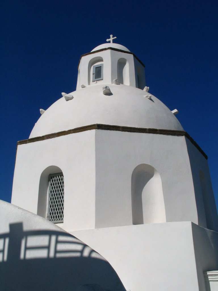 Church in thira by irene chiesa