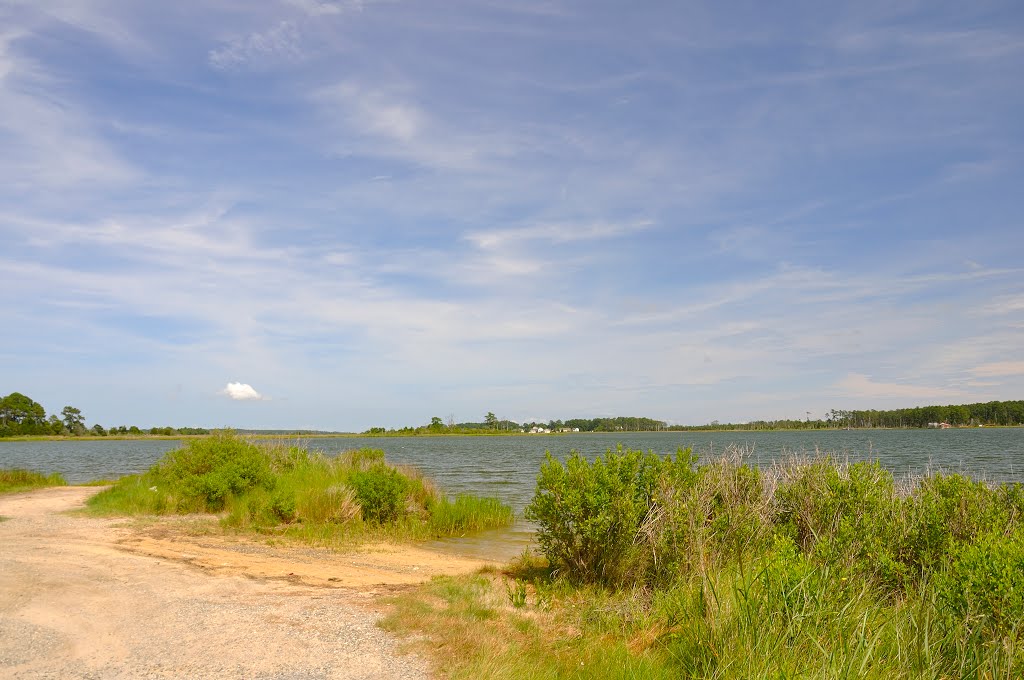 VIRGINIA: GLOUCESTER COUNTY: view from the end of Brays Point Road (S.R. 636) by Douglas W. Reynolds, Jr.