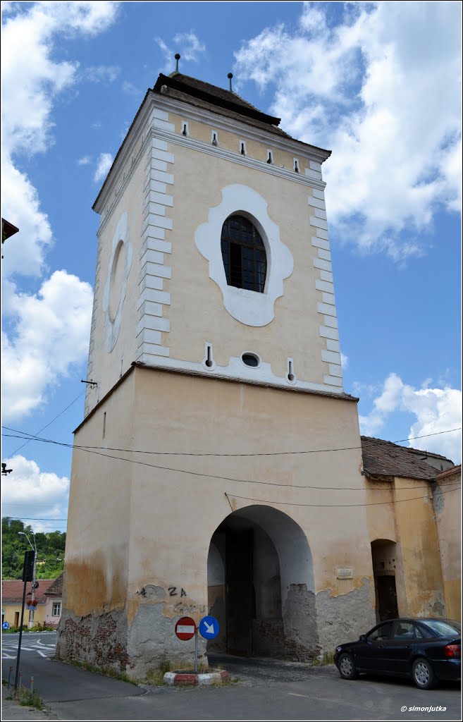 The Steingasser tower, was built in 1494- 1534 period by j-ka