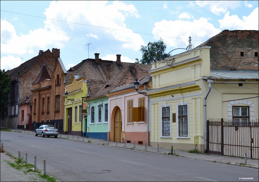 Historic center of Medias (Medgyes - Mediasch) by j-ka