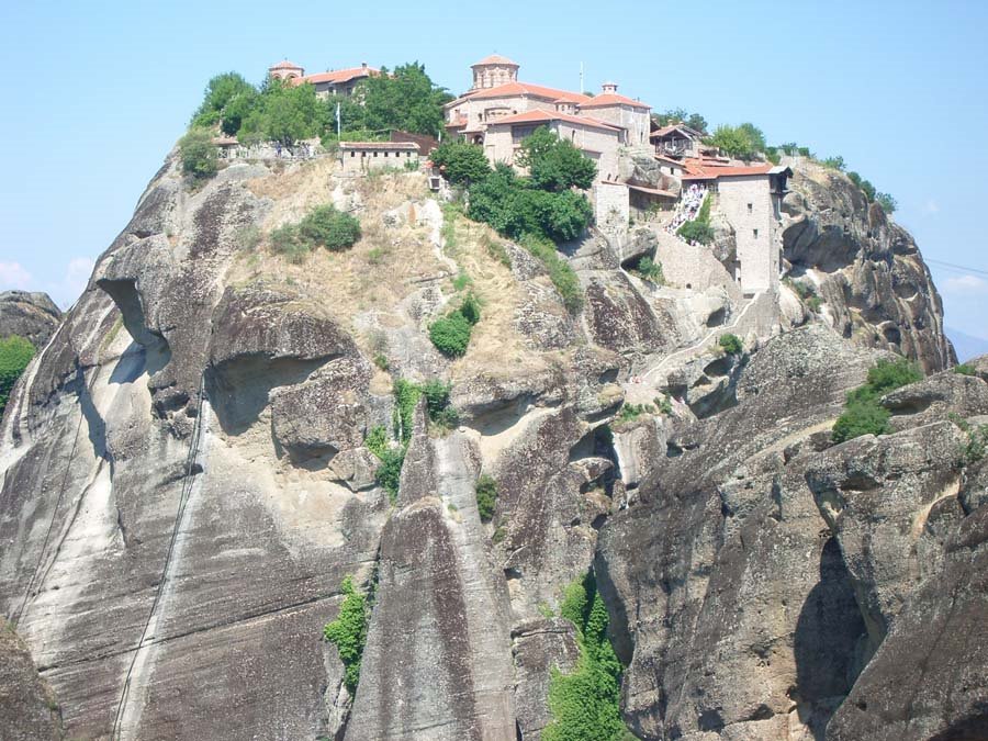 Meteora-View03-Greece by anteyrus