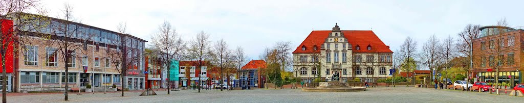 Das Zentrum und der Marktplatz von Bad Schwartau by Zimbora