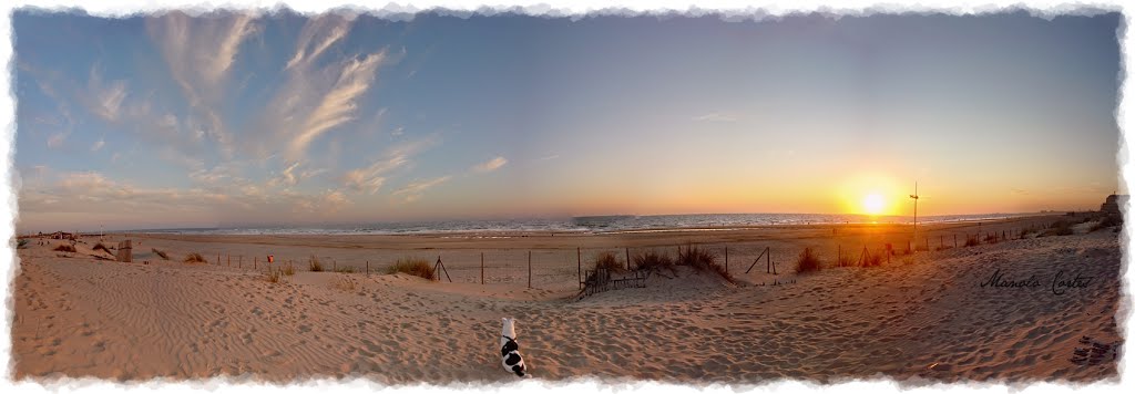 MI PERRO RON CONTEMPLANDO EL PAISAJE-Cádiz-24-07-2014 by Manuel-Jacobo Cortes