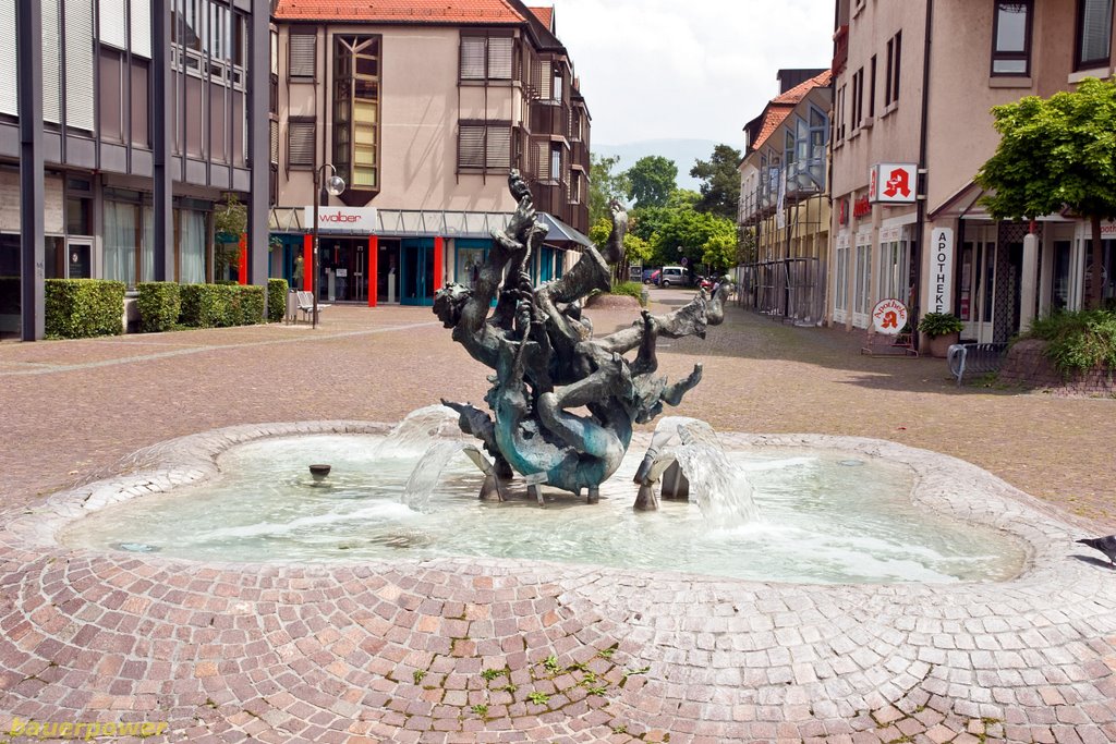 Brunnen in Achern by bauerpower