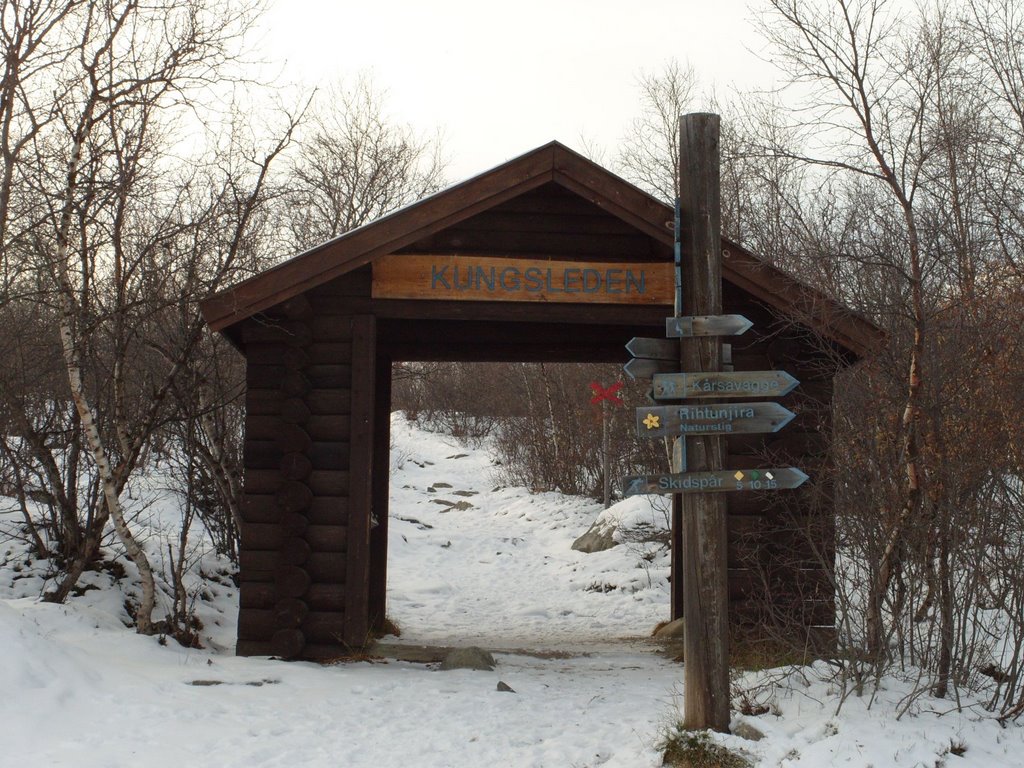 Kungsleden Eingangstor by stmksonne