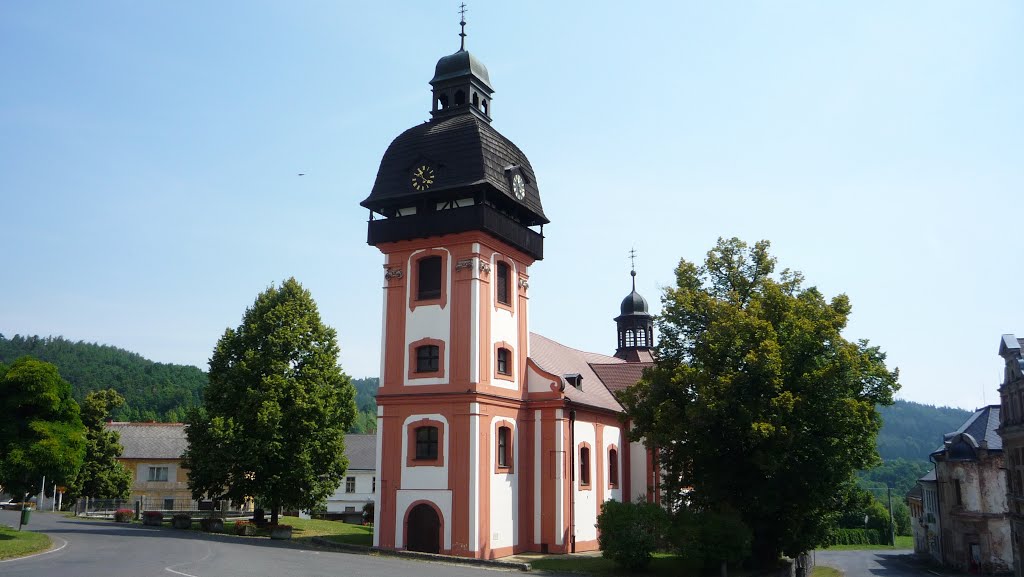 Valeč, kostel Narození sv.Jana Křtitele by petrkold