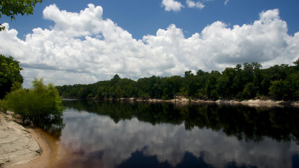 Midday in July, looking downstream by MacForester