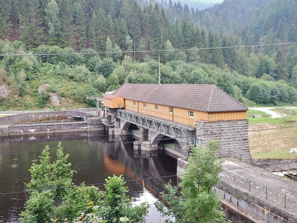 Tour de Murg mit Blick auf die Murgtalsperre by Qwesy