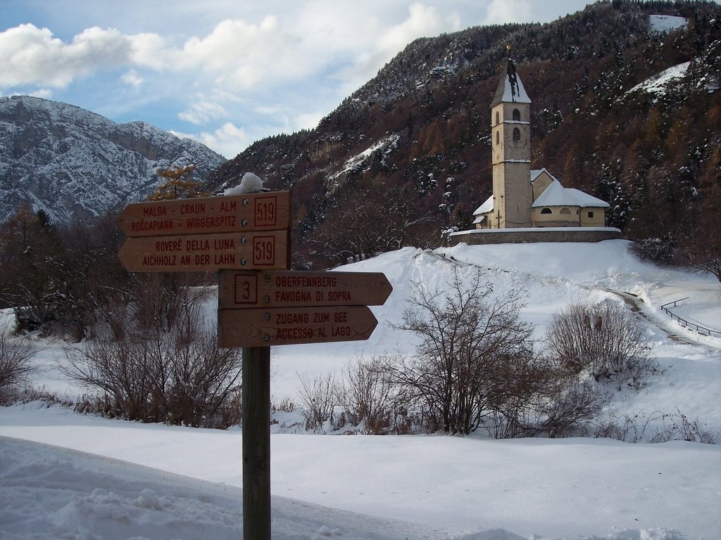 Fennberg Church in winter by berzius