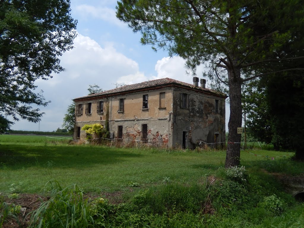 Faenza - Via Modanesi - Vecchio rudere/ Old farmhouse in ruins (27/07/2014) by esse est reminisci (SAVE PANORAMIO)