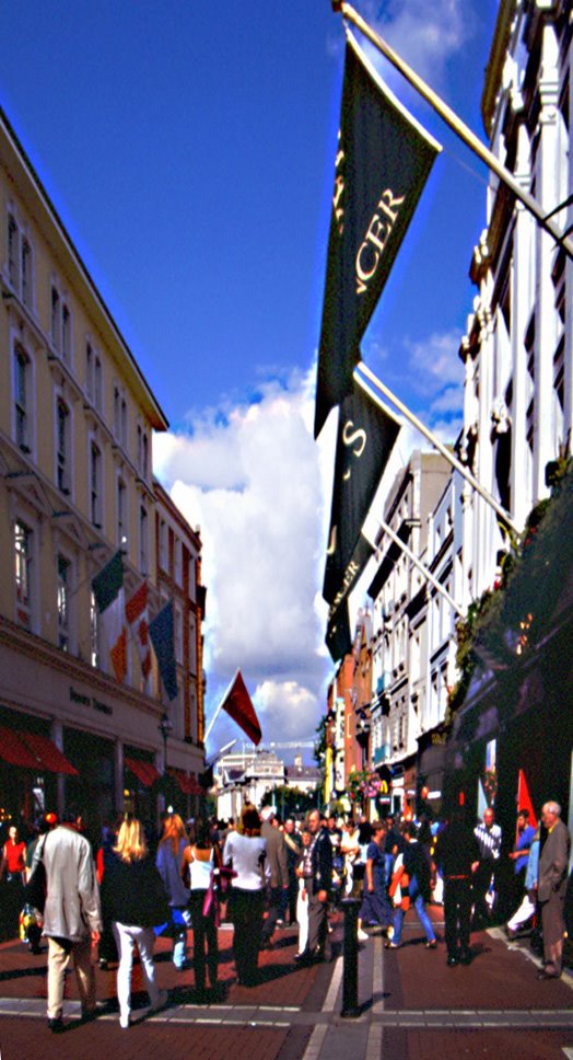 Dublin - Middle Abbey Street by Maurizio P. Arduino