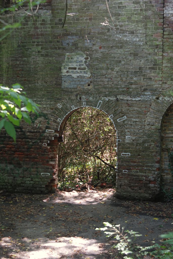 Ruins on Belle Isle by olekinderhook