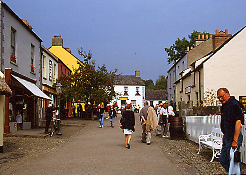 Bunratty Park - The main street by Maurizio P. Arduino