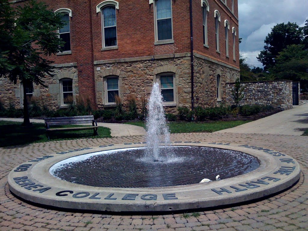 Berea College Fountain by Moondil