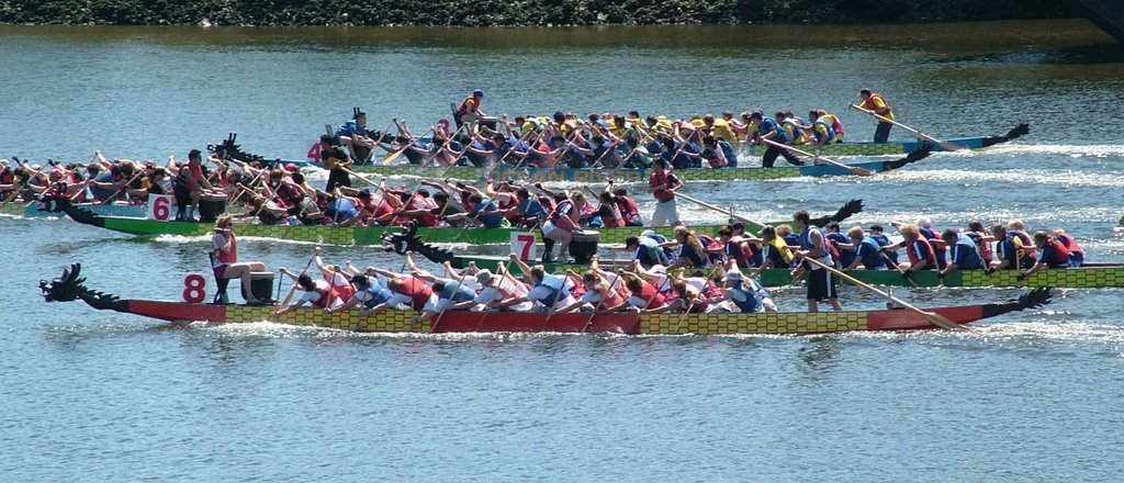 Dragon Boats by Randy Brennan