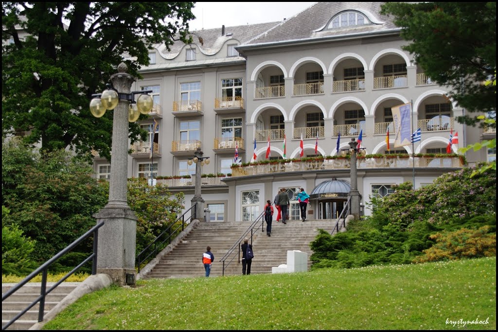 JESIONIK (Jesenik) Sanatorium "Priessnitz"/ "Priessnitz" sanatorium by Krystyna Koch-magie*