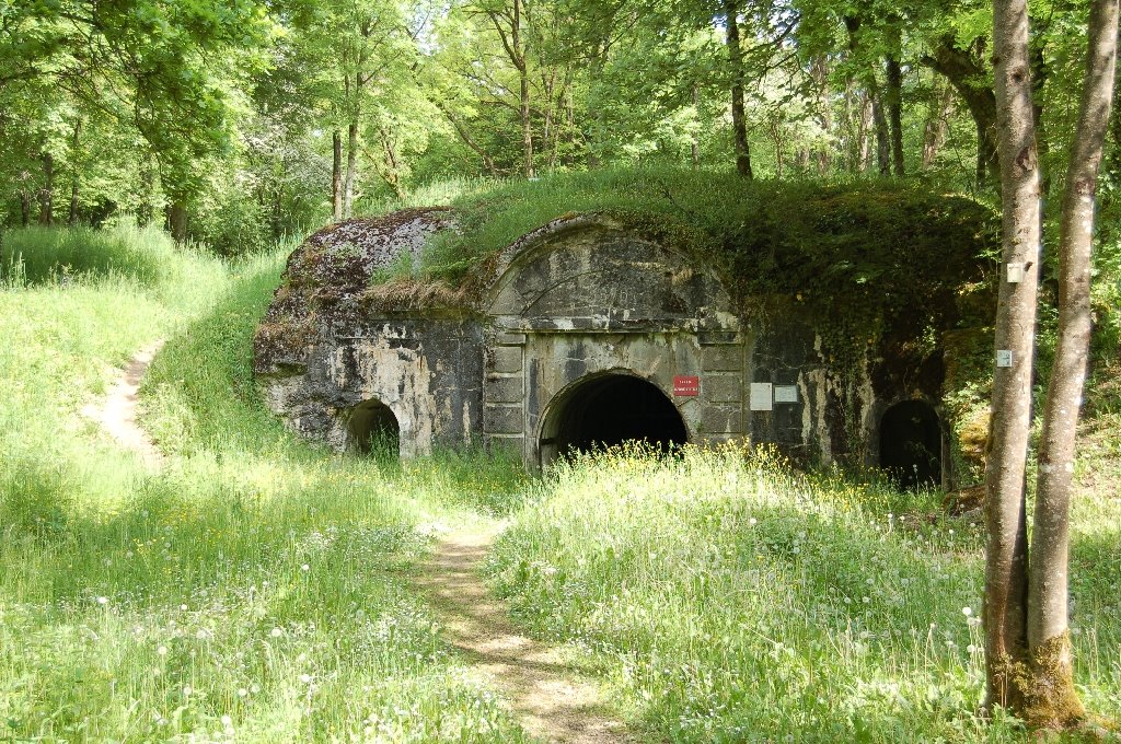 155 mm - Artilleriestellung beim Fort Souville by CptHornblower