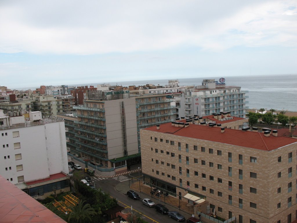 Blick aus der 9ten Etage des Hotels Catalonia by goterei